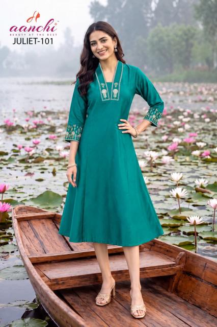 Aanchi juliet fancy kurtis wholesale